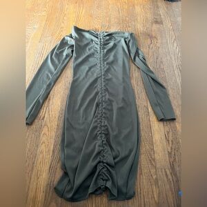 Small green women’s dress, Prettylittlething brand